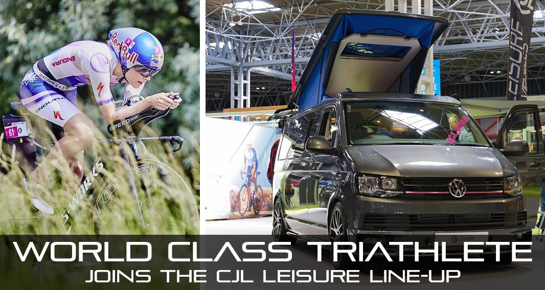 CJL Leisure bike vans sponsors pro triathlete lucy charles